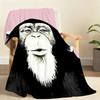 GGorilla PPattern Blanket Soft Throw Blanket for Home Bedroom Bed Sofa Picnic Travel Office Rest Cover Blanket Gift