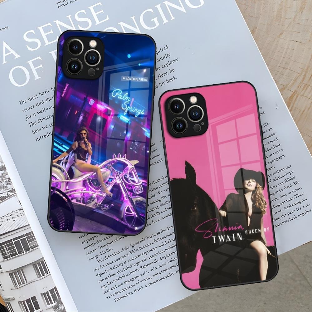 Shania Twain Phone Case for Iphone 17 16 Air 15 14 12 11 13 Pro Max Mini X Xr Xs Se Puls glass Cover