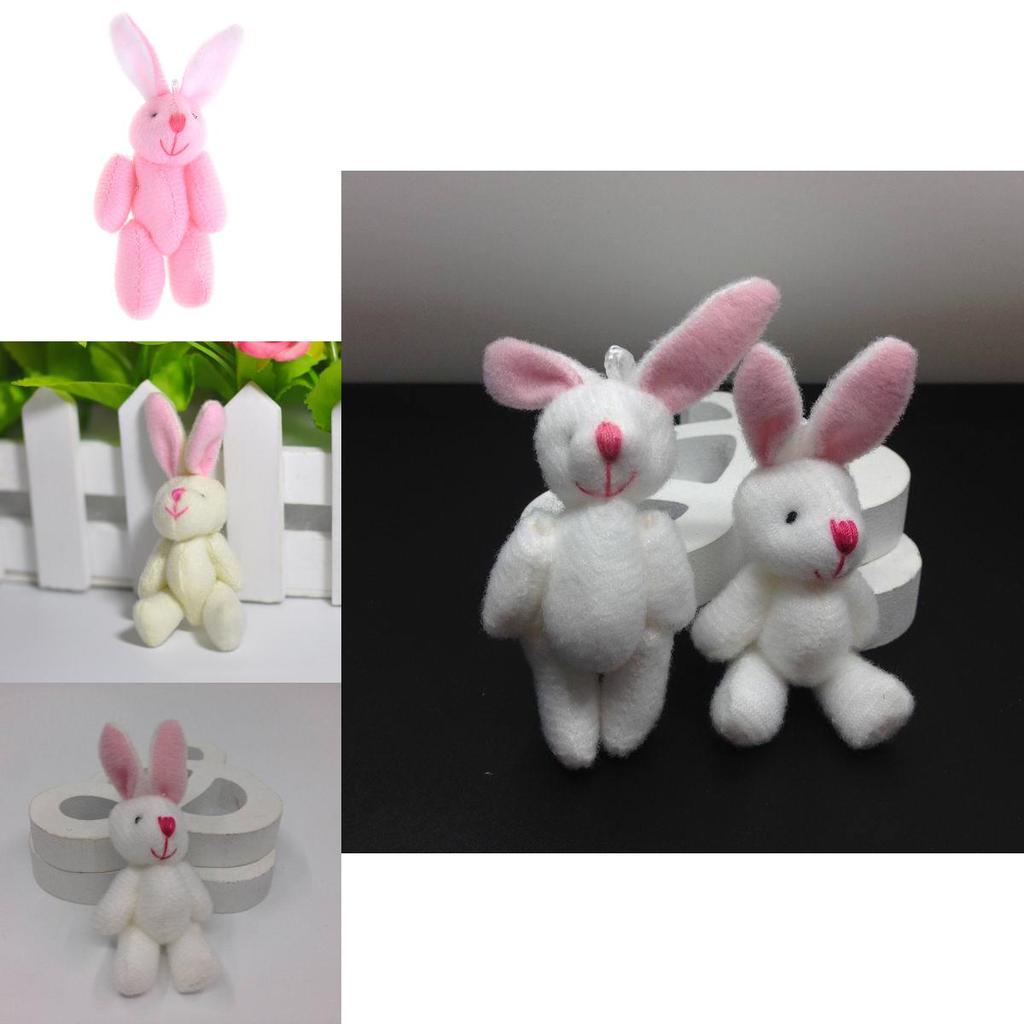 Adorable 7.5cm Mini Rabbit Bunny Plush Toy Doll Perfect For Wedding Souvenirs And Gifts