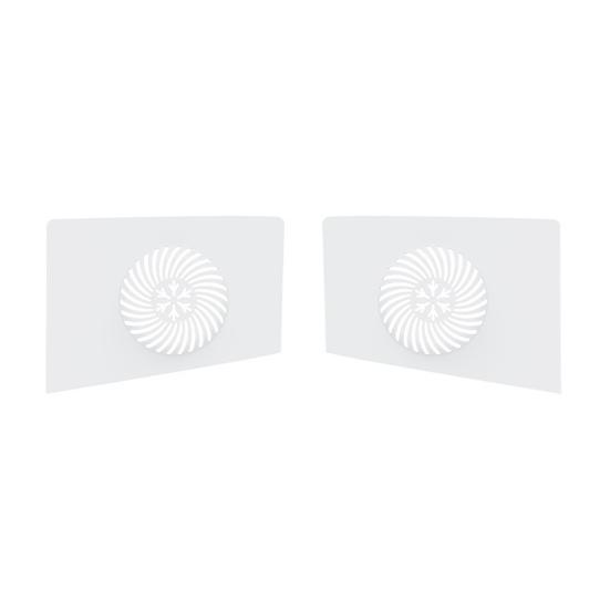 2Pcs Game Console for PS5 Slim Top Plate Disc Edition Left Right Top