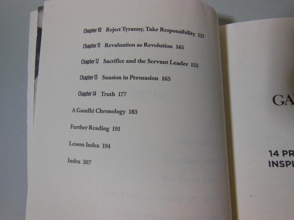 [USED] A book about Gandhi I bought in India! 210 pages in total English 153