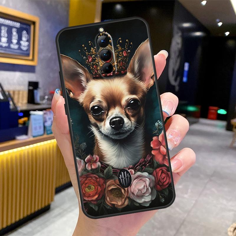 Chihuahua Dog Cute Animal Case For Nubia Red Magic 6S 7S Pro 6 7 8 9 10 Pro 5G 6R RedMagic 8S 9S 8 9 10 Pro Plus Cover