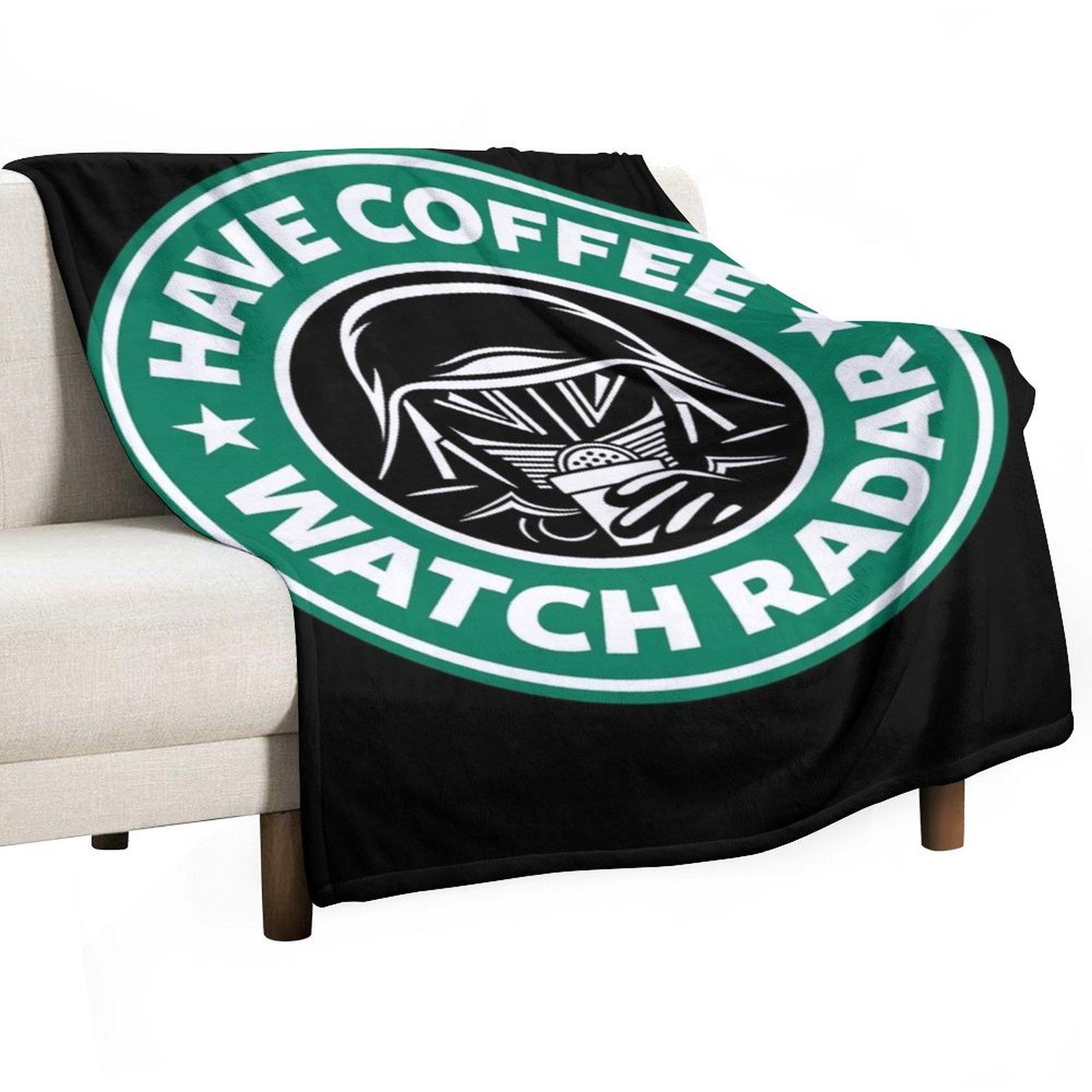 

Mens My Favorite Have Coffee, Watch Radar Christmas Throw Blanket Designers Beautifuls Multi-Purpose manga Blankets 30x40in