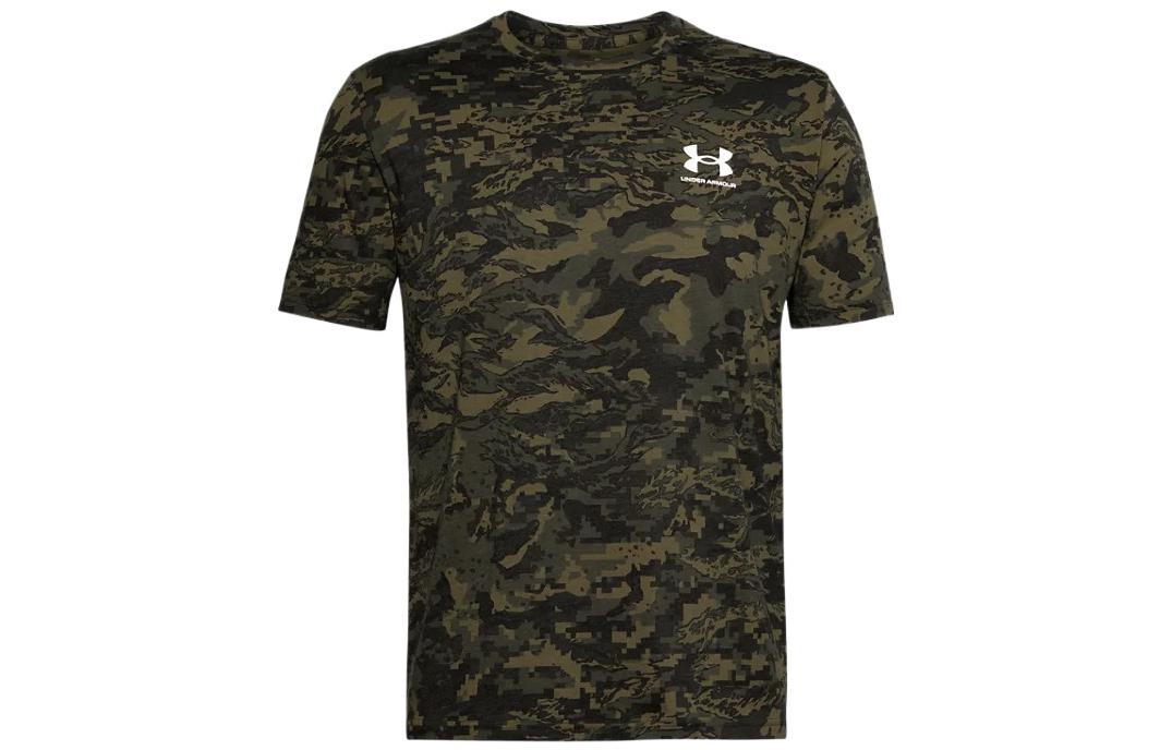 Мужская футболка Under Armour Зеленая 1357727-310 M