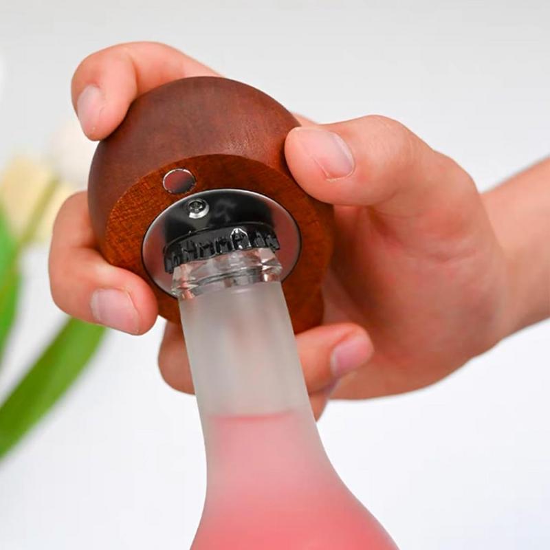Magnetic Bottle Opener Magnetic Chicken Leg Wooden Beer Bottle Opener Portable Stainless Steel Multifunctional Can Opener For