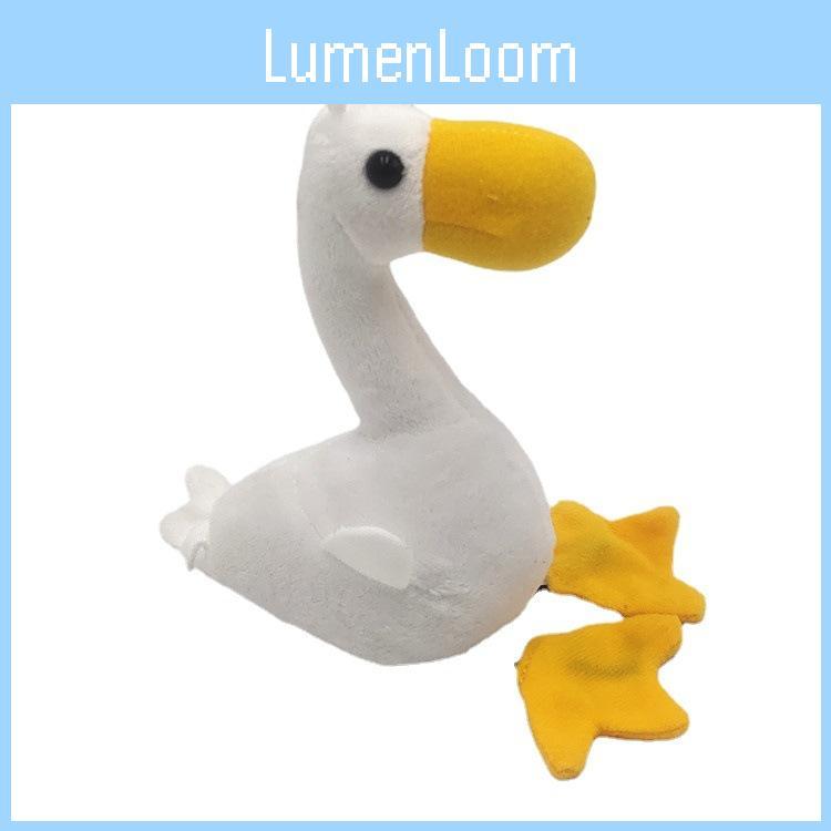Goose Plush White Stuffed Doll Animal Hanging Decoration Soft Toy Gift Birthday