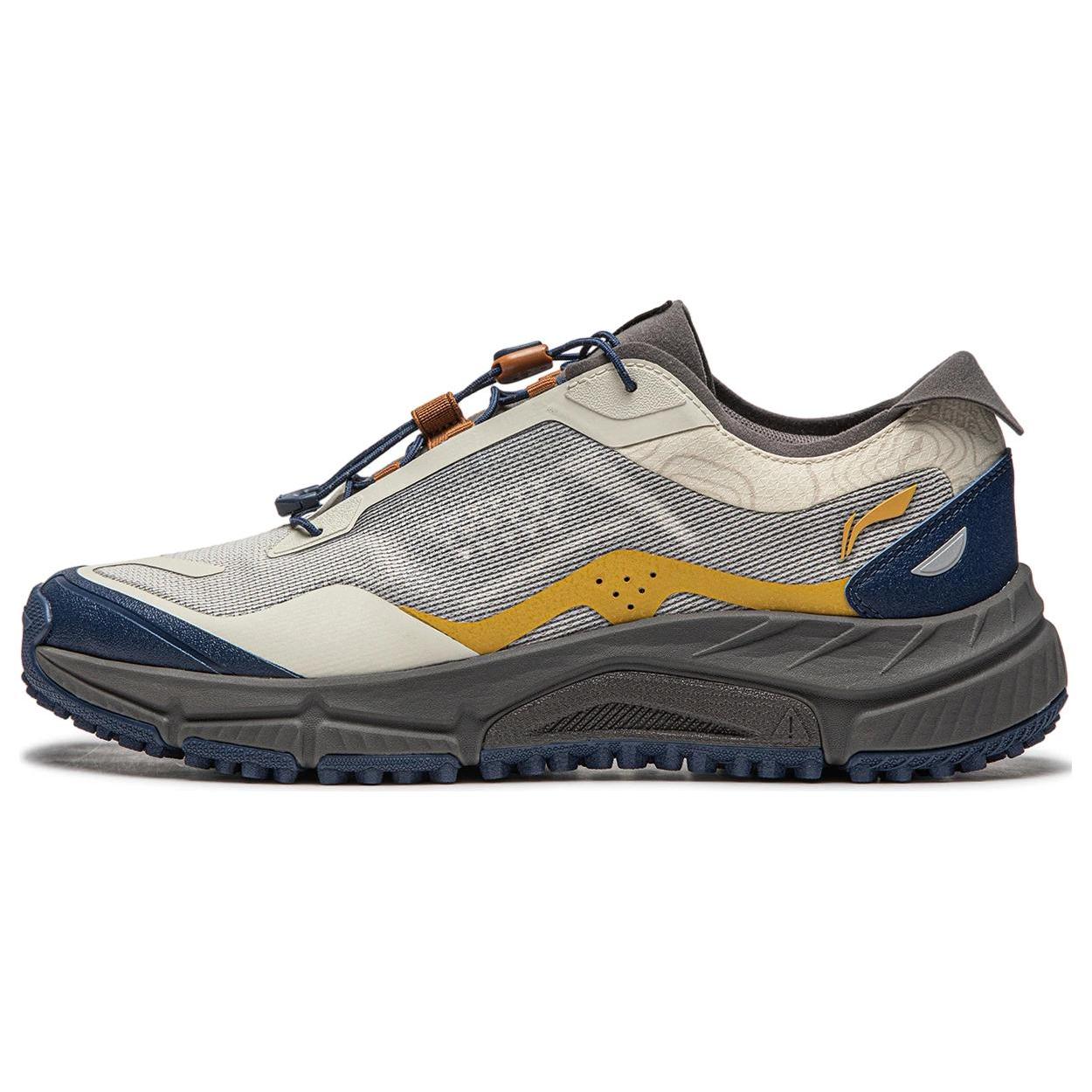 

Li Ning Outdoor CF Tracing, Yi Jie Lite V3 Нескользящие износостойкие низкие походные ботинки Мужские Серый Черный AHTU001-4 39
