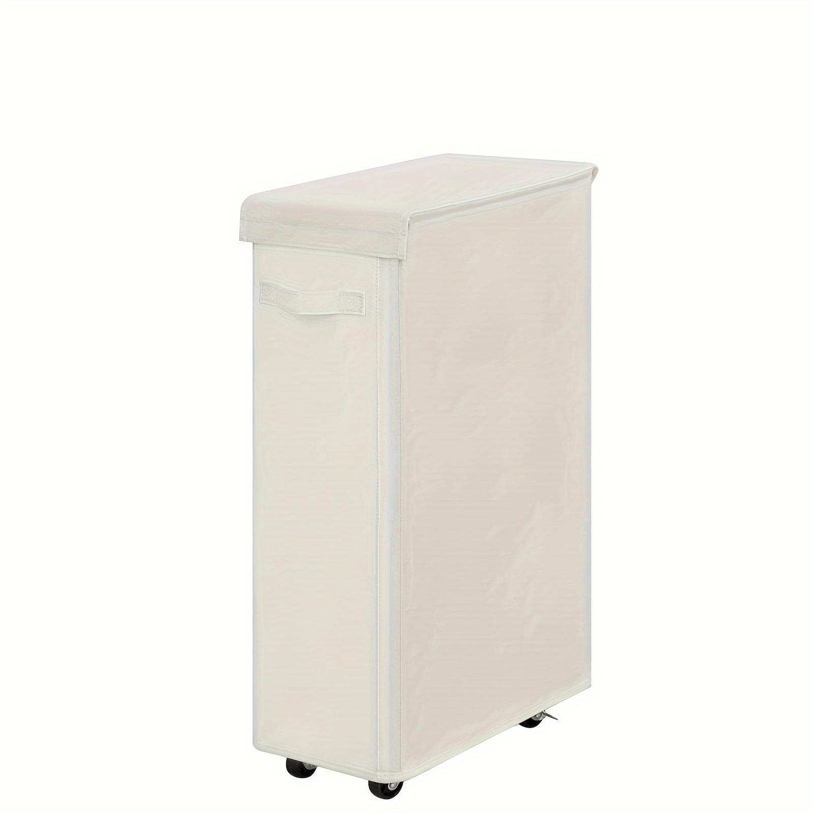 1PC Laundry Basket With Wheels And