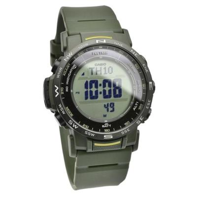 Orologio unisex Pro Trek Digital Bio-Based Resin Strap Tough Solar PRW-35Y-3B 100M