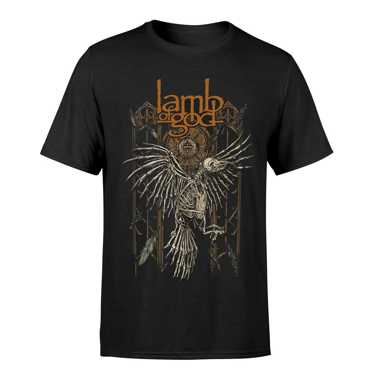 Футболка Lamb Of God Crow Band Новая Черная Официальная M