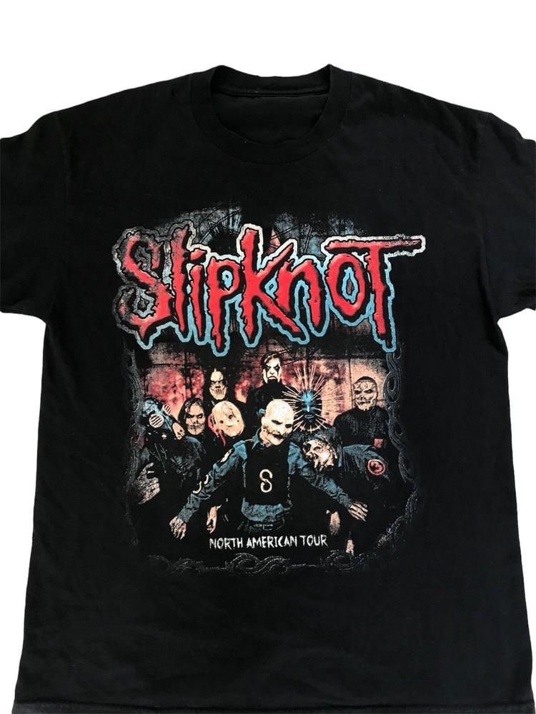 Slipknot 25-летие Европа и Великобритания 2024 Унисекс Футболка Все Размеры BO263 Унисекс Футболка S