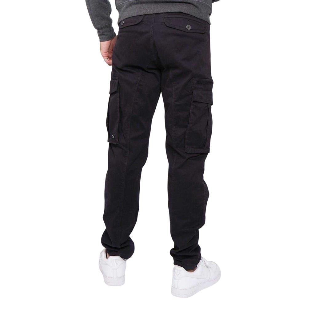Firetrap Mens Cotton Blend Cargo Trousers