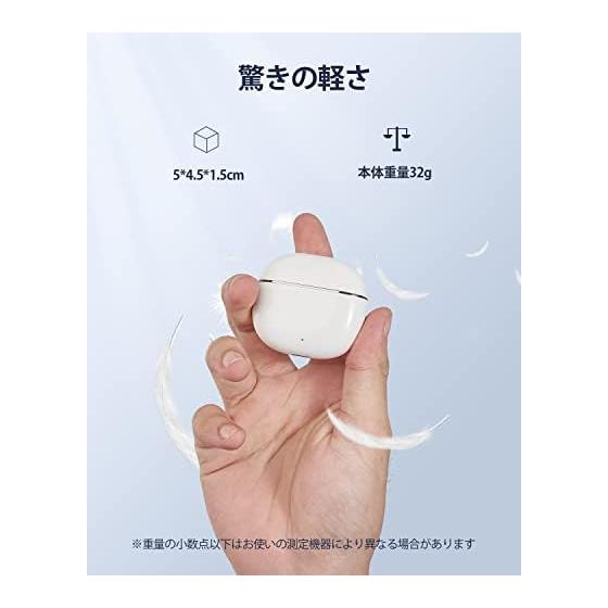 [2026 Upgraded Version] AOKIMI Wireless Earphones Bluetooth Earphones V12 Compact and Lightweight Bluetooth Hi-Fi Up To 36 Hours Playback Bluetooth