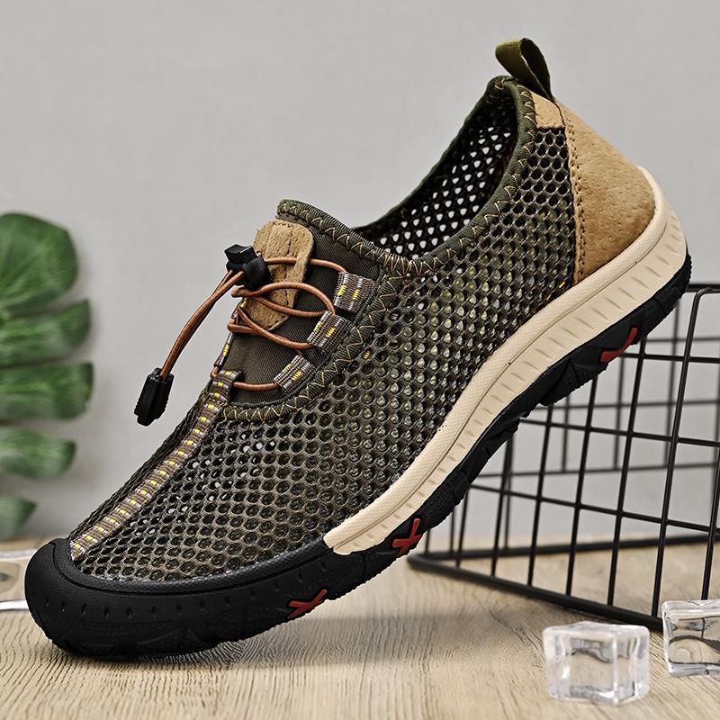 Große Atmungsaktive Mesh-Wanderschuhe für Herren - Sommer Outdoor Lässiger Stil 4748