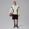 Jordan Jackets Men's White/Sail Black/Black Hooded Non Detachable Mode