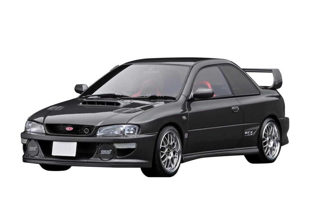 ignition model SUBARU Impreza WRX Type R STi Version V Gun Metallic finished product IG3552 1/18 (GC8)