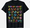 Types of Dinosaurs Alphabet ABC Dino Learning Unisex T-Shirt