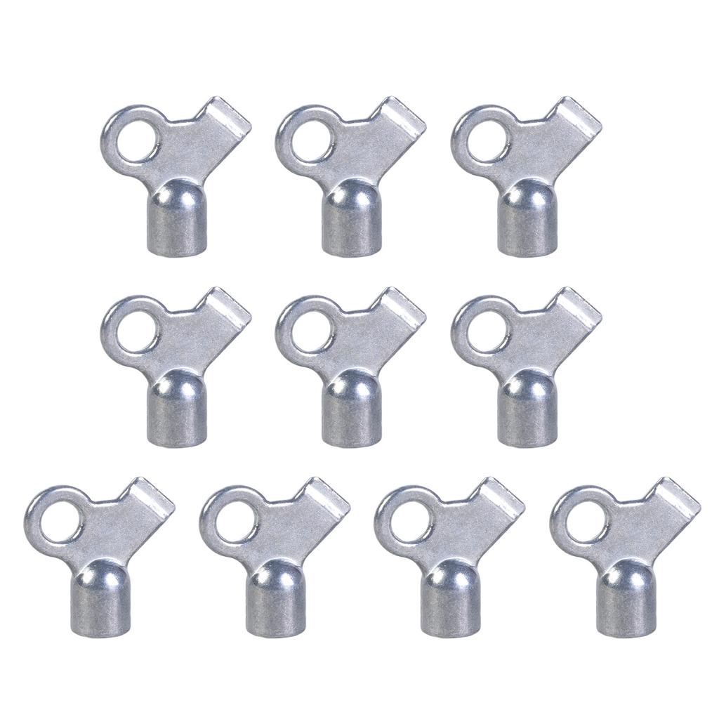 10pcs Steel Radiator Bleeding Keys Compact Radiator Bleed Keys Upgrades for Easy Heater Valve Control In Homes & Offices