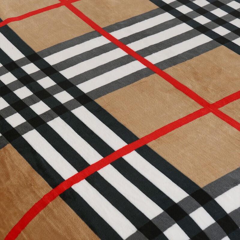 Plover Striped Flannel Blanket