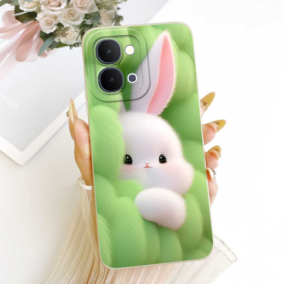 For Vivo Y31d 4G V2543 Case Fashion Cartoon Painting Silicone Full Protcetion Back Cover For Vivo Y 31d Y31D 4G Bumper Shell