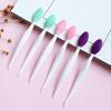 Silicone Lip Scrub Brush Double Sided Lip Exfoliator for Lightening Dark Lips Facial Cleaning Tool for Dry Skin Chapped Lips