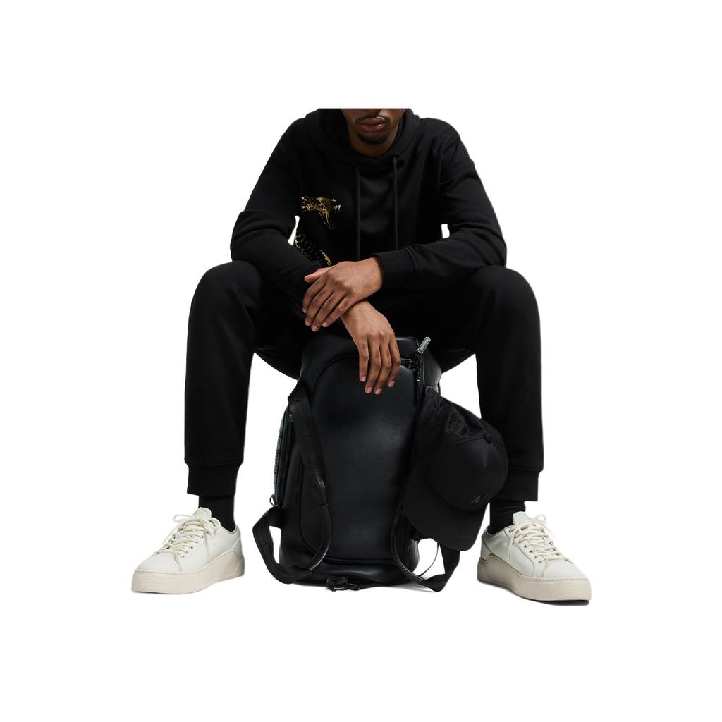 Armani Exchange FW24 Year Of The Snake Limited Edition Printed Hooded Long Sleeve Sweatshirt Men sweatshirt Black XM000217-AF10830-UC001