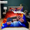 Gamepad Duvet Cover Set Microfiber Games Twin Bedding Set Boys Player Gaming Videogame Controller American Style Comforter Cover