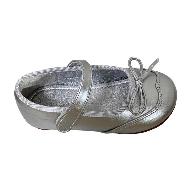 Bowknot Leather Princess Shoes for Baby Girls