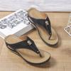 Platform slippers spring and summer new slope heel toe rhinestone hollow fish mouth beach shoes simple women's shoes
