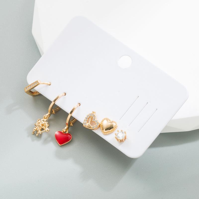 

Женские серьги «Глаз дьявола», комплект персонализированных серег премиум-класса, темпераментные серьги-капли OneSize