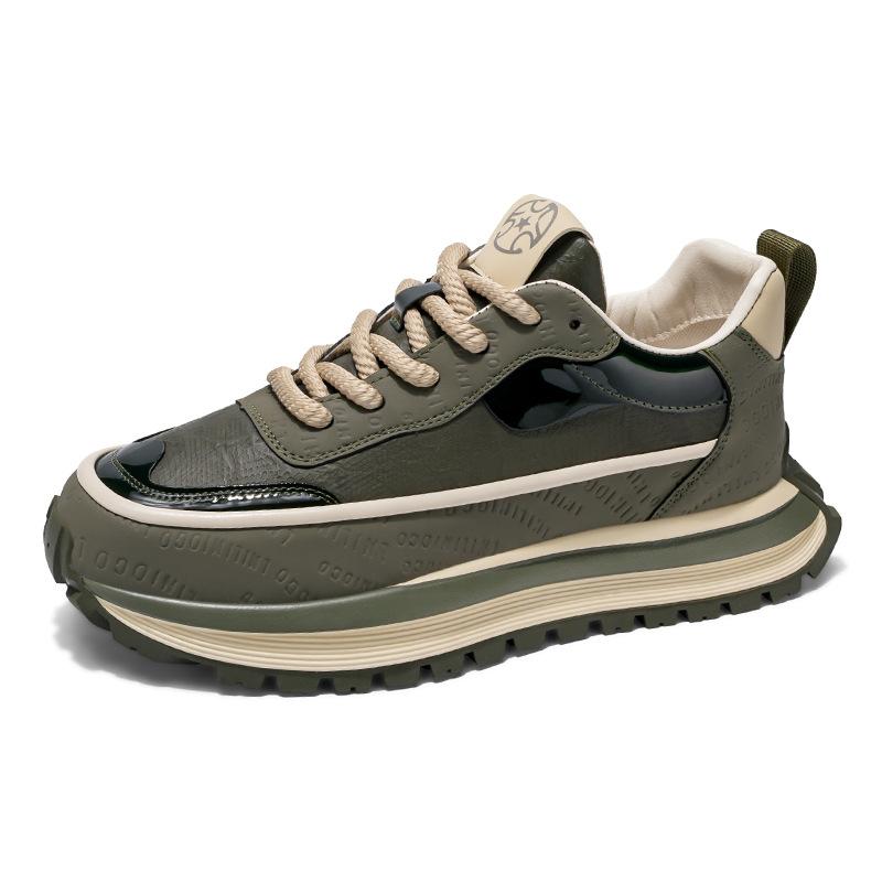 Shoes men's shoes autumn and winter new low-top Forrest Gump shoes versatile thick-soled heightening shoes sports and leisure shoes