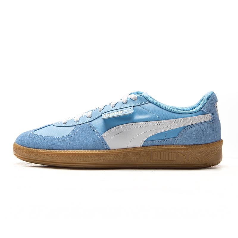 Puma Palermo CN Nylon Comfortable Soft Thin Sole Wear-Resistant Low-Top Skate Shoes Unisex Sneakers Blue 403953-02