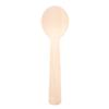 100pcs Disposable Wood Spoons Ice Cream Tea Spoon 10cm Flatware Cutlery Bupplies
