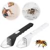 Transparent Insect Catcher Push Type Insect Observer Mosquito Trap Anti Fly Grabber Bug Scoop Clamp for Outdoor Exploration