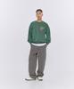 AECA Aeca Social Balance Sweat Shirts-Washed Green