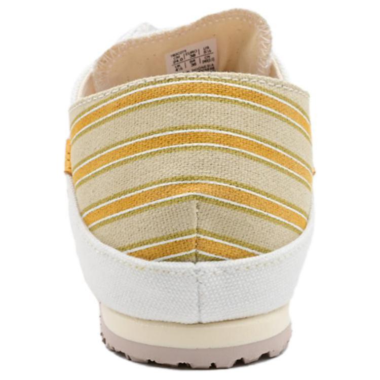 Onitsuka Tiger Mexico 66 Comfortable Non-Slip Durable Breathable Lightweight Low-Top Casual Shoes Unisex sneaker White Yellow 1183C075-104