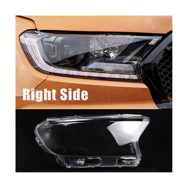 Right Side Headlight Lampshade Headlight Housing Automobile for Ford RANGER Roadrunner Everest Endeavour 2016-2020