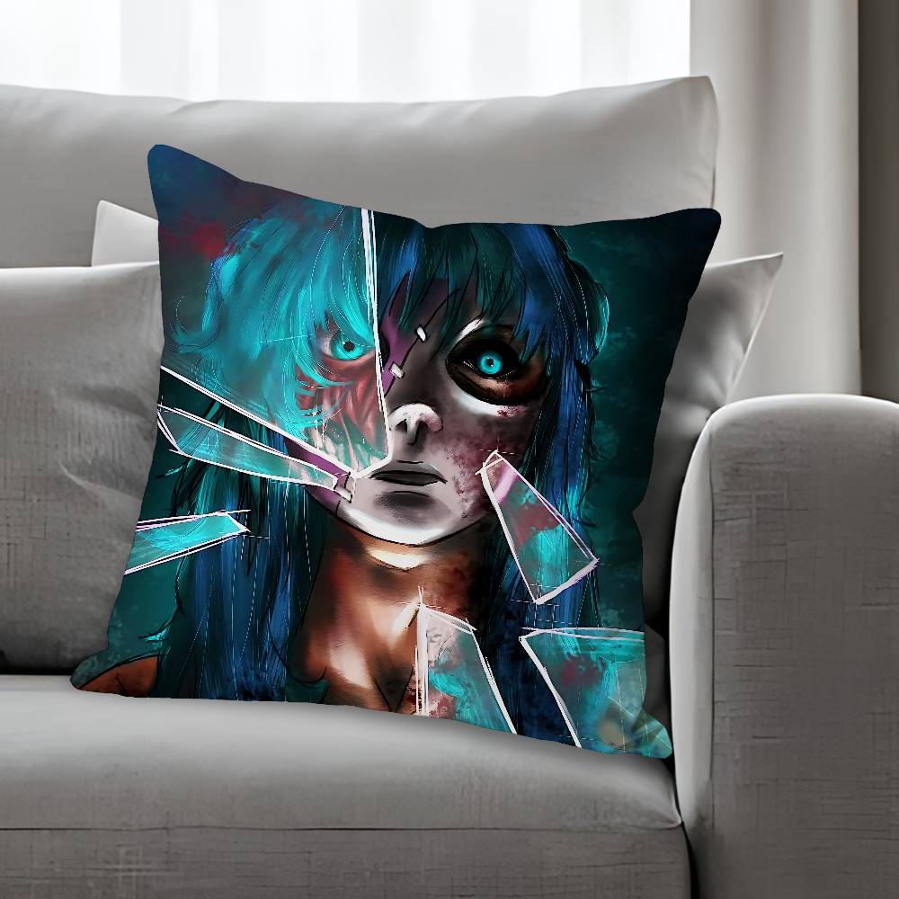 Game SSallys FFace Anime Celebrity Merchandise AllMatch Printed Pillow Case Sofa Car Office Room Decoration Protector