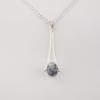 Dendritic Opal Gemstone 925 Sterling Silver Handmade Jewelry Designer Women's Pendant 1.79" PP-69-36
