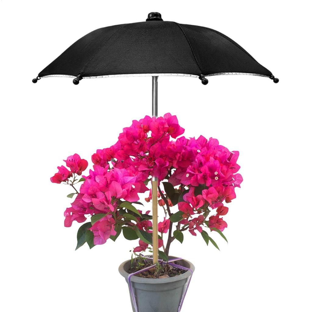 27cm Plant Umbrellas, Flower Pot Plant Sunshade, UV Protection Cover Bonsai Sunshade, Garden Umbrella Shade For Outdoor Balcony