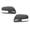 1 Pair Rearview Mirror Cap Carbon Fiber Style Exterior Door Side Mirror Covers Replacement for TC