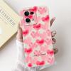 For Oppo F21 Pro 4G Case Reno7 4G CPH2363 Stylish Candy Painted Cover Soft TPU Phone Case For Oppo Reno8 Reno 7 F21Pro 4G Fundas