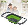 Folding Drain Basket Retractable Fruit Vegetable Washing Draining Basket for Home Kitchen Use