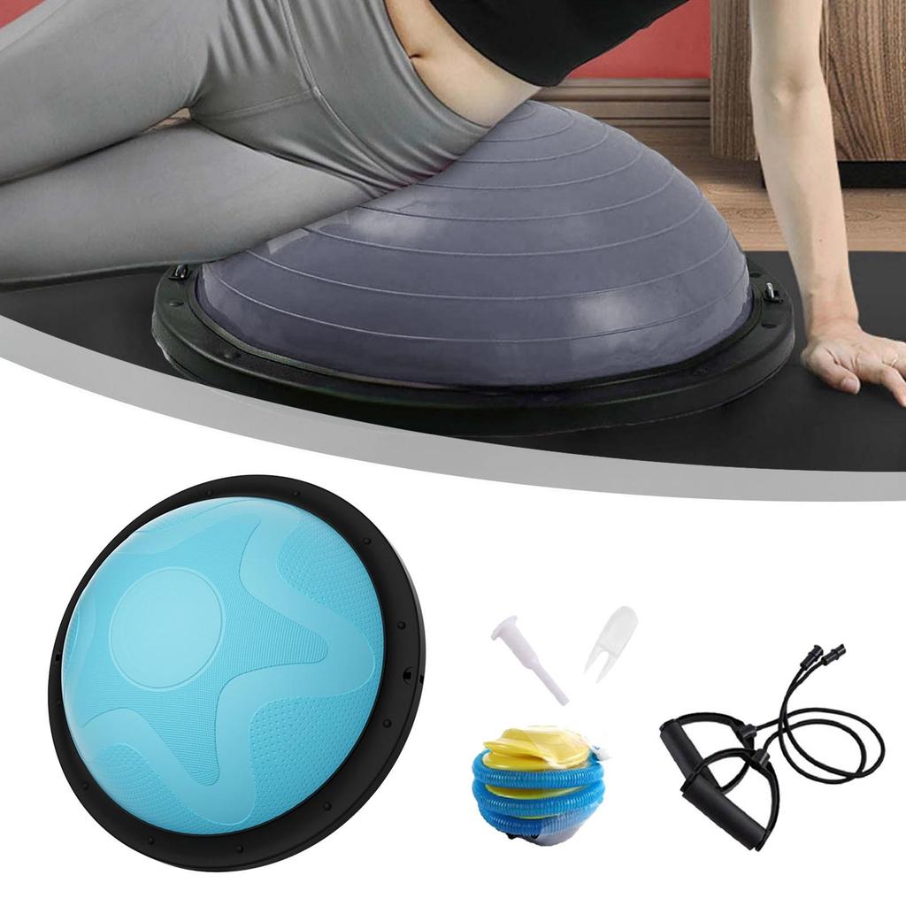 46 Cm (18.11 Inch) Non-slip, Versatile Half Ball for Flexibility Exercises At Home Or In The Gym.