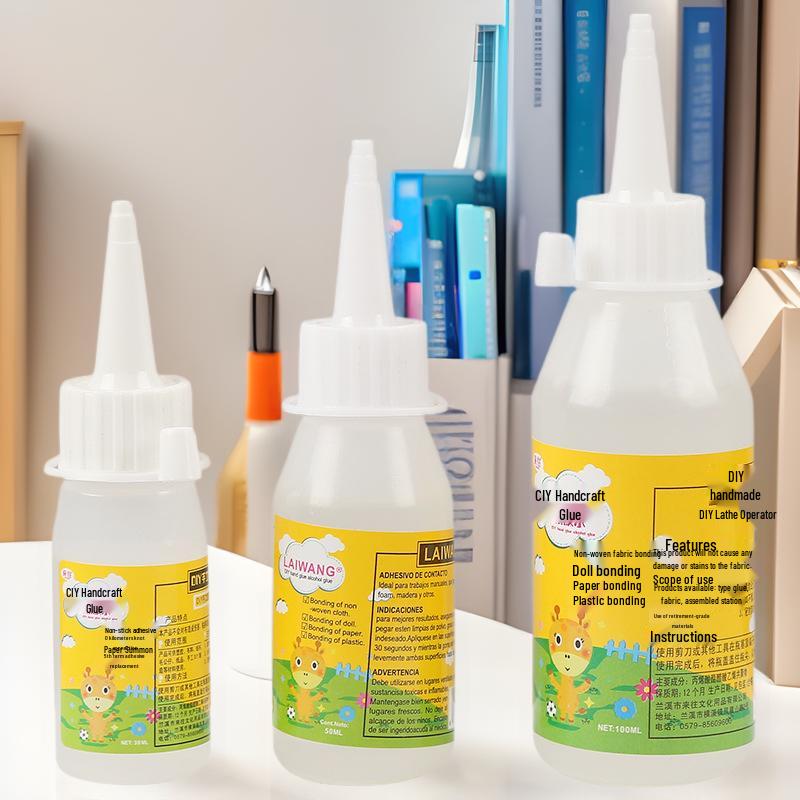 High Viscosity Quick-Dry Liquid Glue for Fabrics, Dried Flowers, Resin, Glass, and Stones