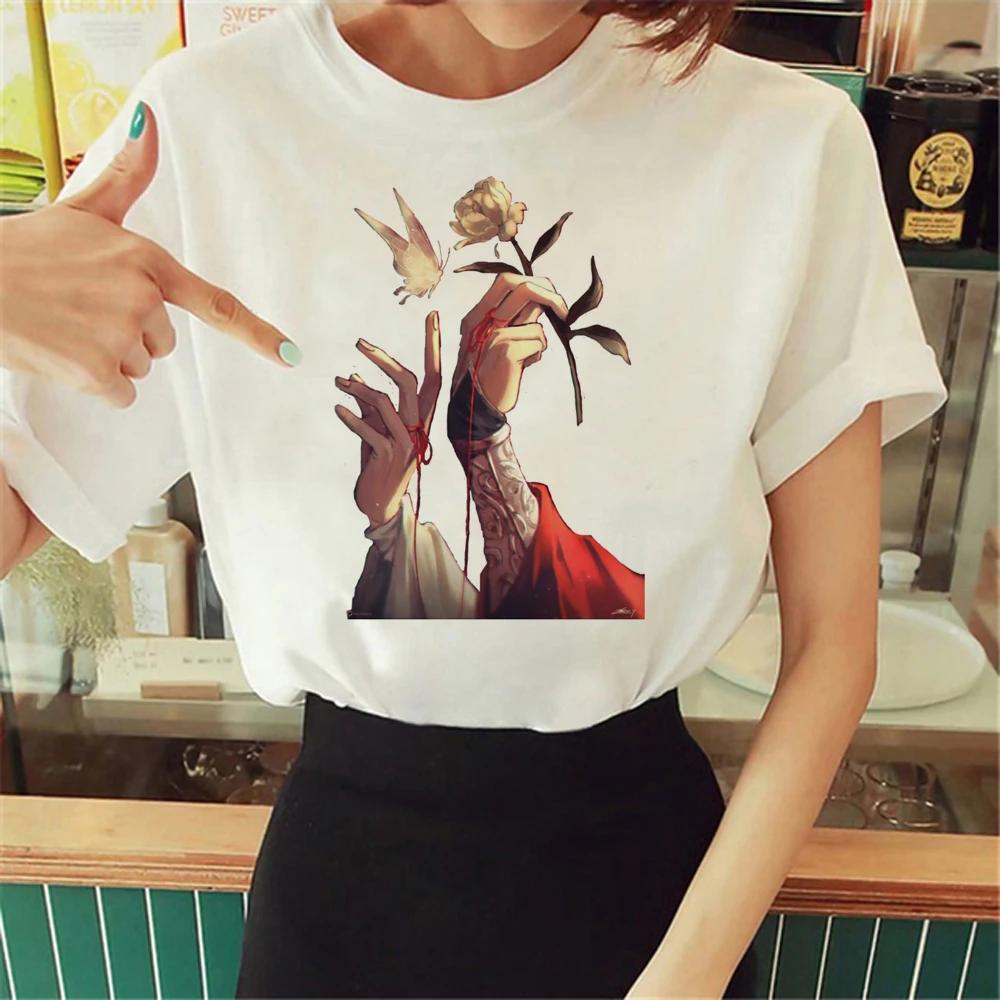Tgcf Print Women Short Sleeve Round Neck Tshirt Women Top Female Streetwear Female Clothing