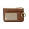Michael Kors MK Jet Set Travel Cartera Corta Monograma Vintage Detalle de Cuero Porta Tarjetas Cartera para Mujer Vainilla-Blanco 35H9GTVP1B-VANILLA