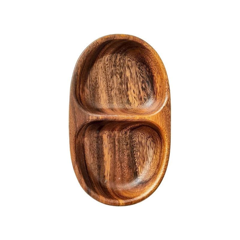 

Японская круглая деревянная десертная тарелка кухонный аксессуар обеденная тарелка разделитель миска фрукты закуски бытовые конфеты орехи деревянная тарелка