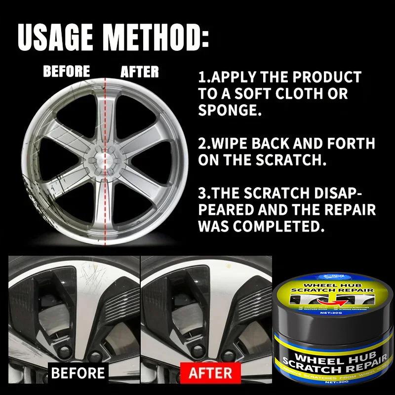 Autofelge Kratzer Reparaturpaste 30g Leichtmetallfelge Politur