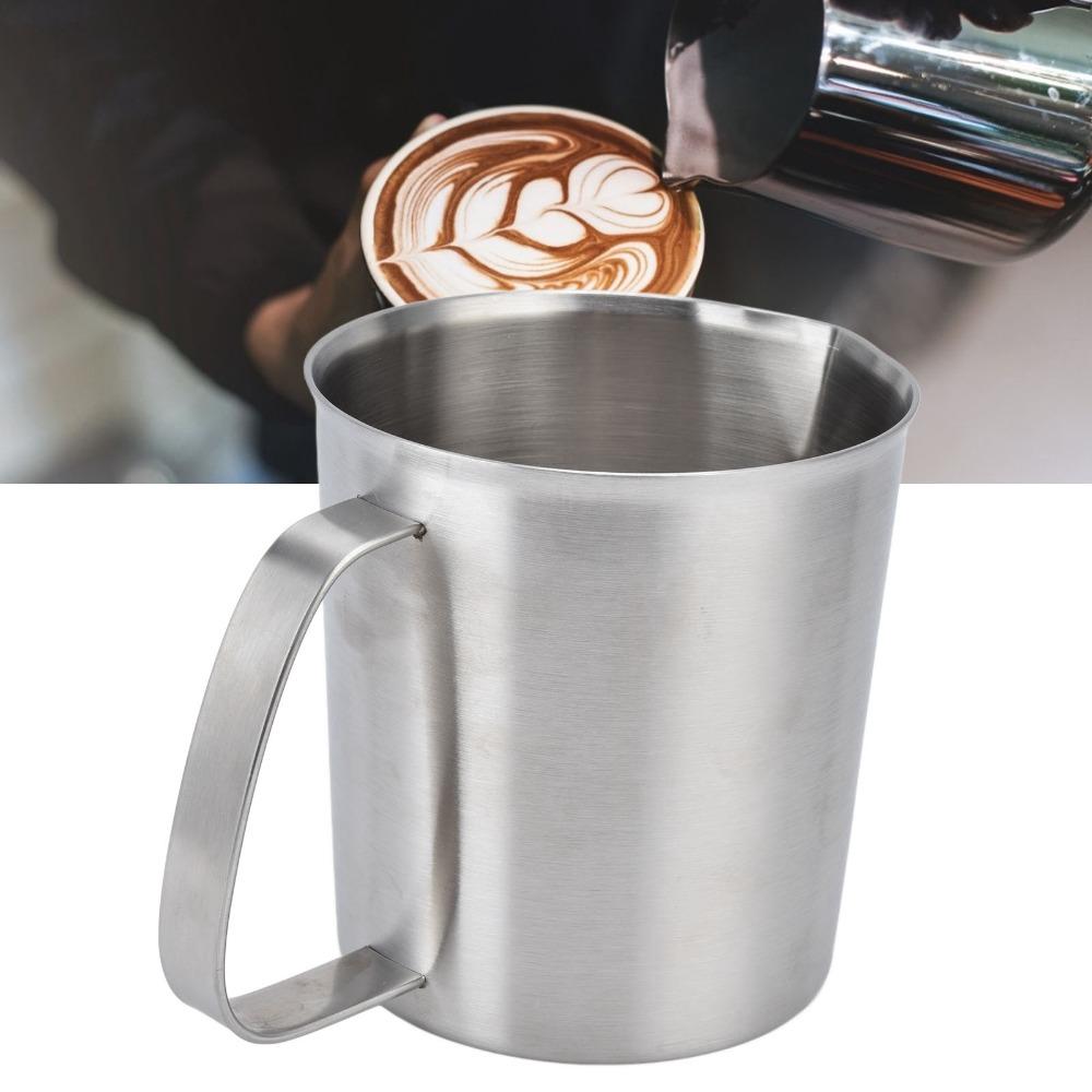 Heavy-Duty Milk Frothing Cup 304 Stainless Steel Stainless Steel Cup Coffee Cup  Baking And Cooking